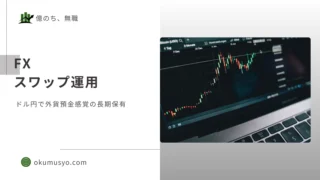 【FX】スワップ収益 運用スタイル